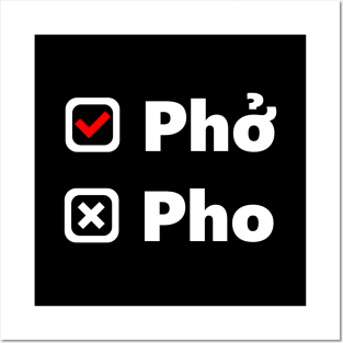 Phở not Pho Posters and Art